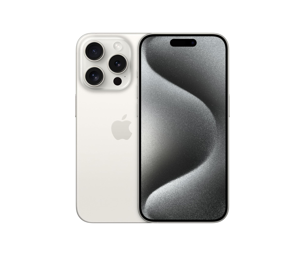 APPLE - iPhone 15 PRO (WHITE TITANIUM, 128 Go, 💎 Diamant)