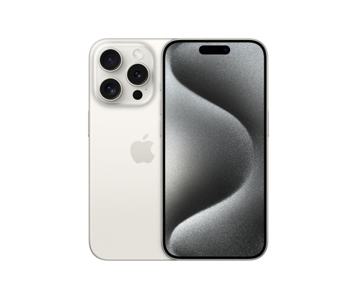 APPLE - iPhone 15 PRO (WHITE TITANIUM, 128 Go, 💎 Diamant)