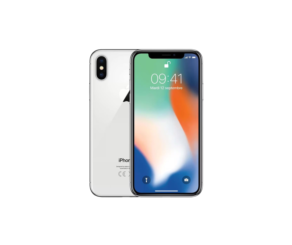 APPLE - iPhone X  (SILVER, 64 Go, 💎 Diamant)