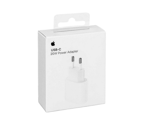 APPLE - Adaptateur Secteur USB Type C, 20W, Original, Blister