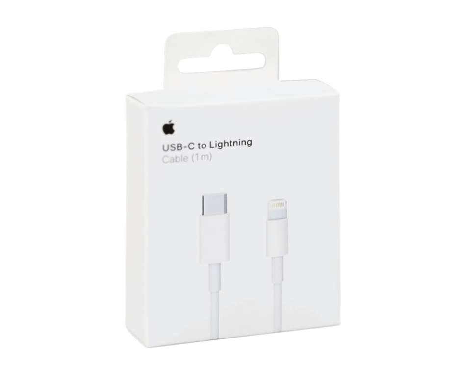APPLE - Câble USB Type-C à Lightning, Original, Blister (1 mètre)