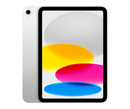 APPLE - iPad 10 (2022, A14 series) (💎 Diamant, 64 Go, SILVER, 5G)